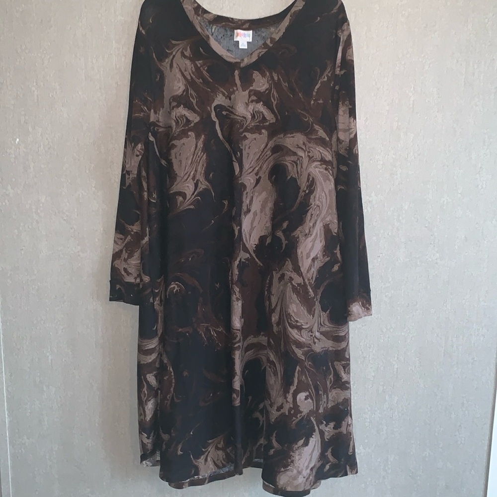 XL LuLaRoe Emily Dress with Pockets - Sweater Material